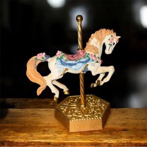 Decorative Carousel Horse Figurine